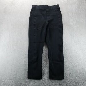 Spanx Pants‎ Womens M Black Trousers Ankle Ponte Work Office Career